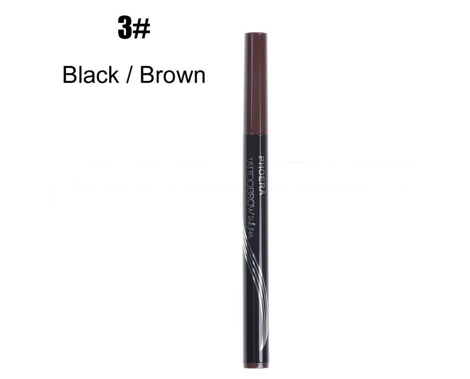 PHOERA New Long Lasting Ultra-Fine Four-Comb Eyebrow Pencil