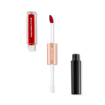 PHOFAY Double Head Non-stick Cup Lip Gloss