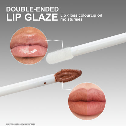 PHOFAY Double Head Non-stick Cup Lip Gloss