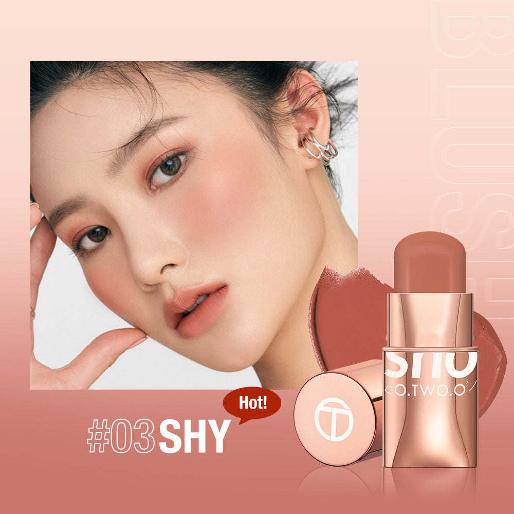 OTWOO Vital Smooth Blush Cream Toning And Brightening Natural Nude Blush Stick