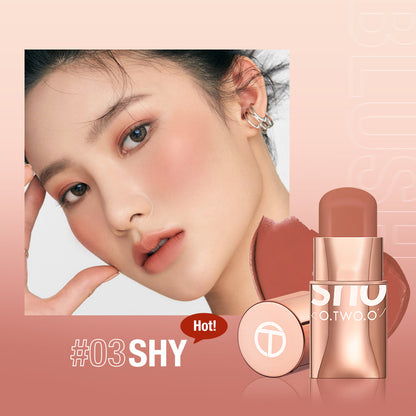 OTWOO Vital Smooth Blush Cream Toning And Brightening Natural Nude Blush Stick