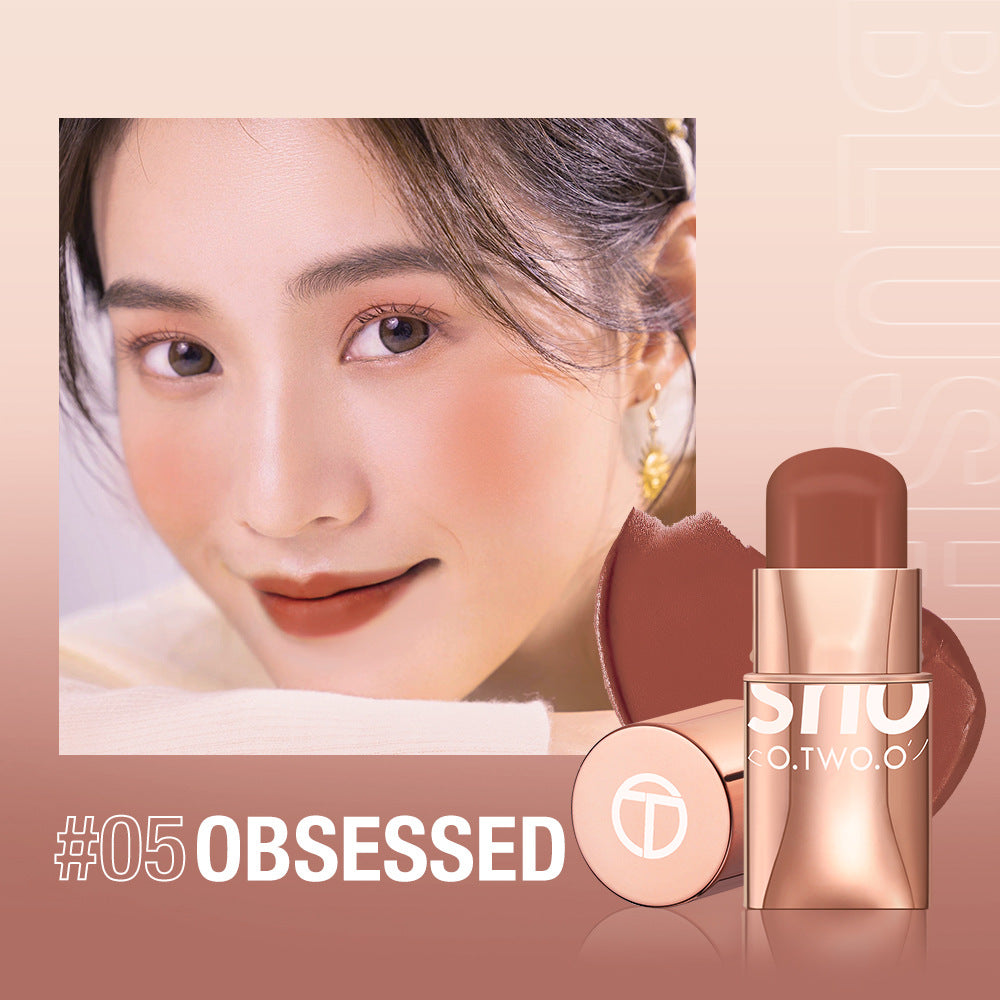 OTWOO Vital Smooth Blush Cream Toning And Brightening Natural Nude Blush Stick