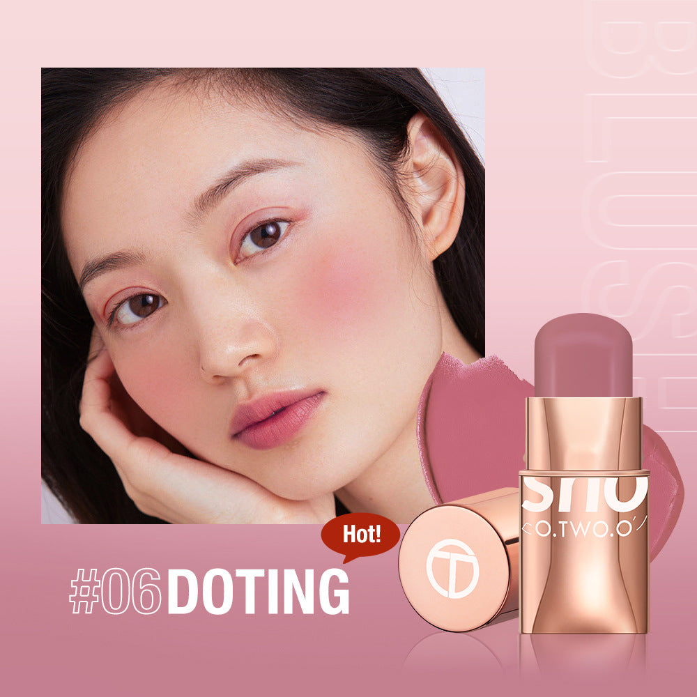 OTWOO Vital Smooth Blush Cream Toning And Brightening Natural Nude Blush Stick